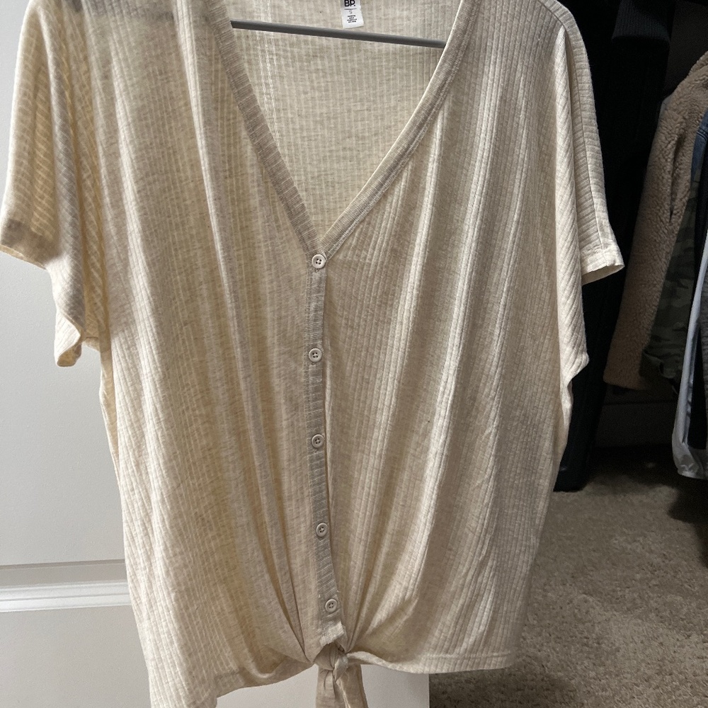 Ivory blouse